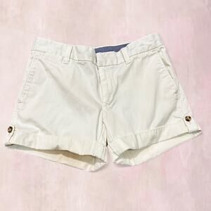 White Banana Republic Rolled Up